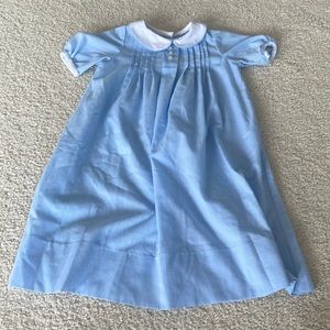 Smocked Newborn Dress